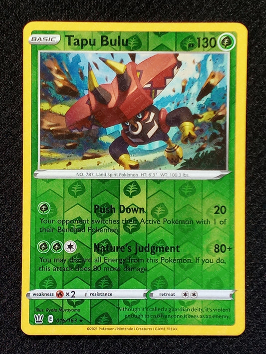 016/163 Tapu Bulu {Reverse Holo}