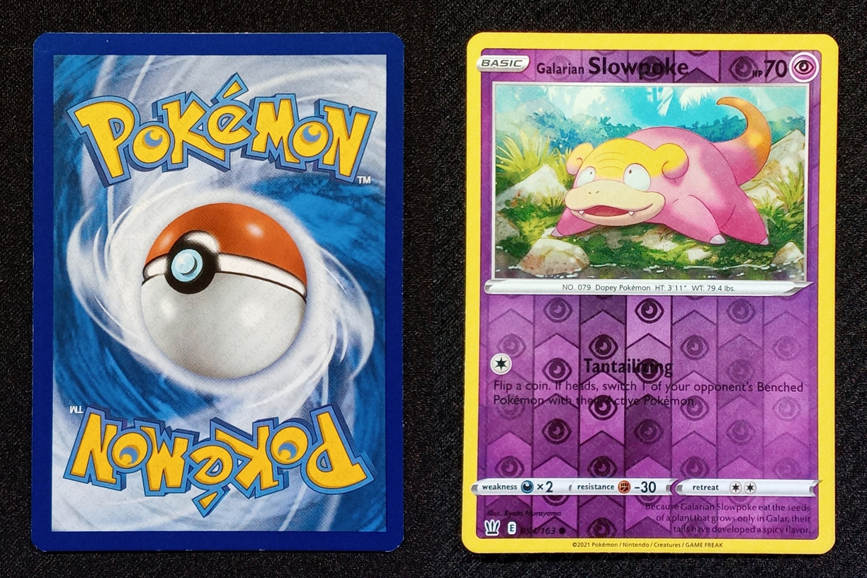 054/163 Galarian Slowpoke {Reverse Holo}