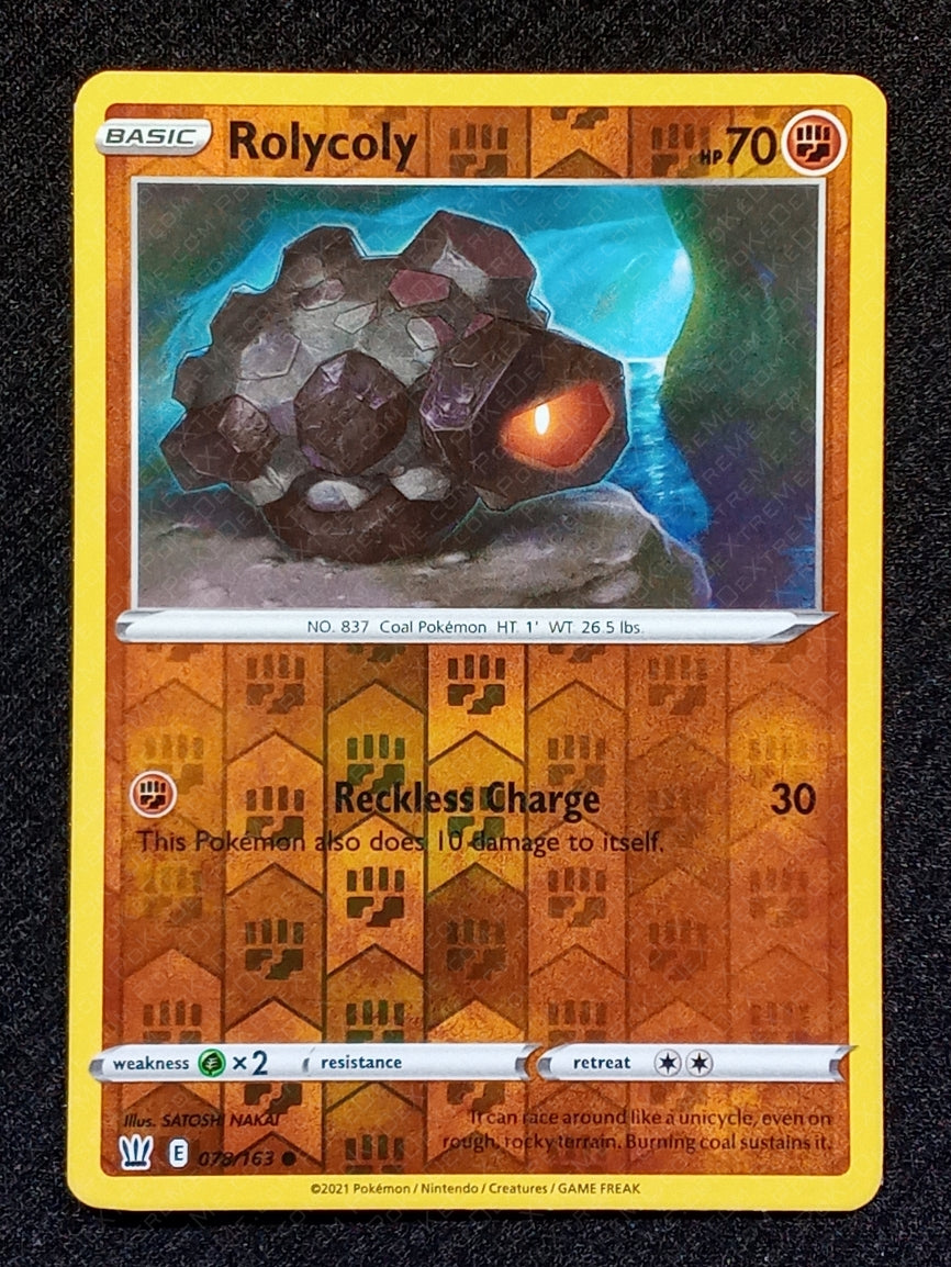 078/163 Rolycoly {Reverse Holo}
