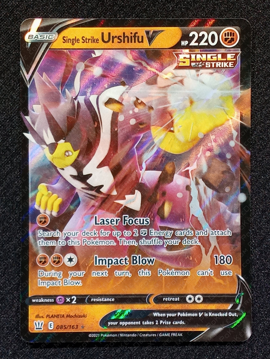 085/163 Single Strike Urshifu V {Full Art Holo}