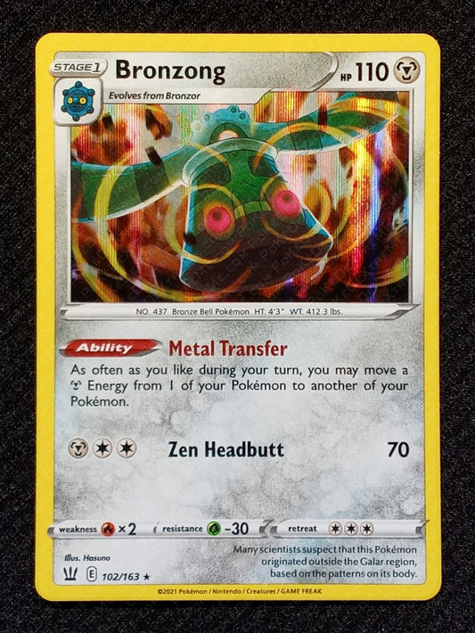 102/163 Bronzong {Regular Holo}