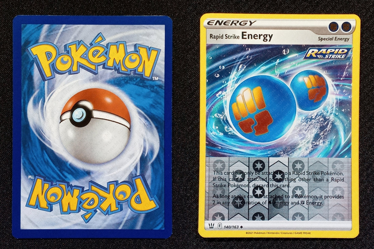 140/163 Rapid Strike Energy {Reverse Holo}