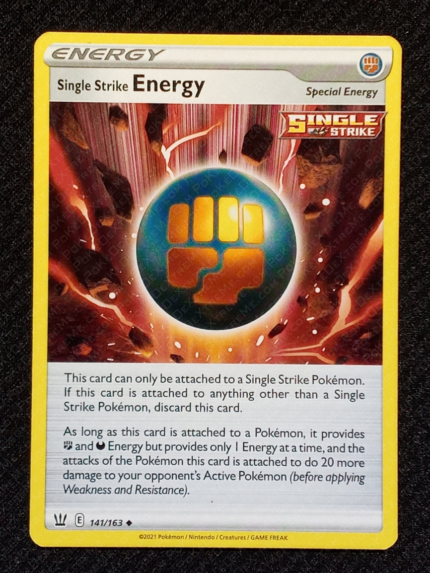 141/163 Single Strike Energy