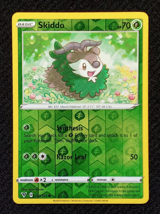 017/185 Skiddo {Reverse Holo}