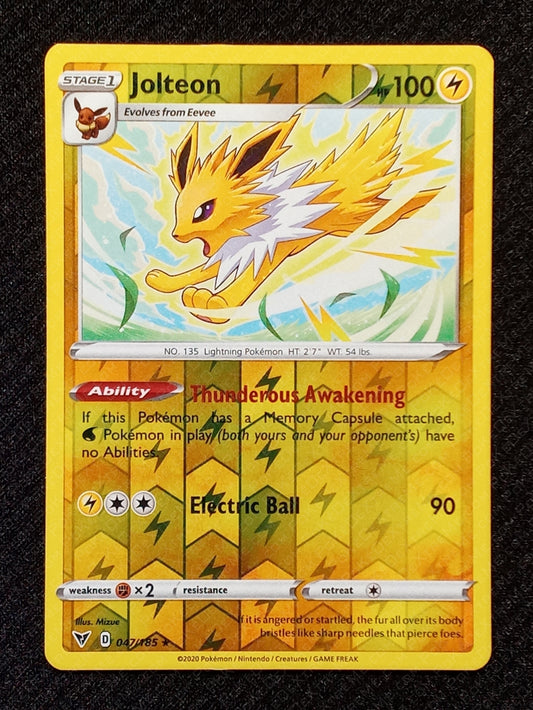 047/185 Jolteon {Reverse Holo}