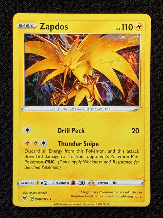 048/185 Zapdos {Regular Holo}