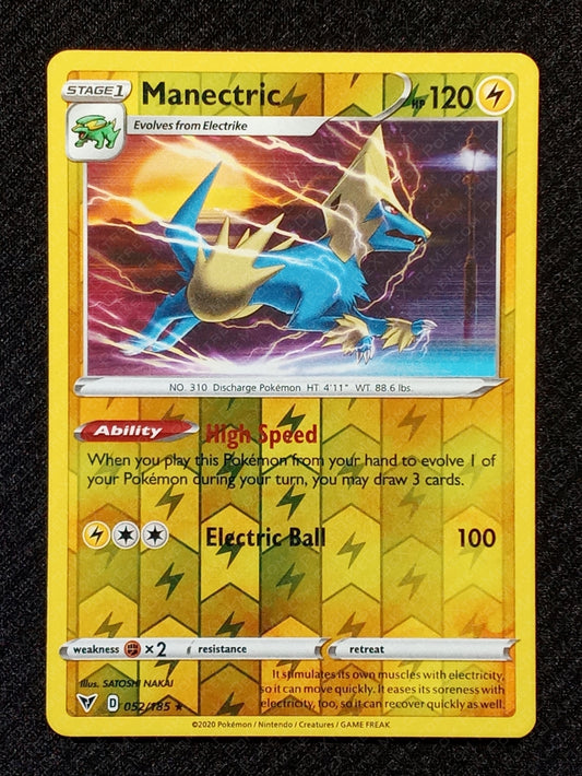 052/185 Manectric {Reverse Holo}