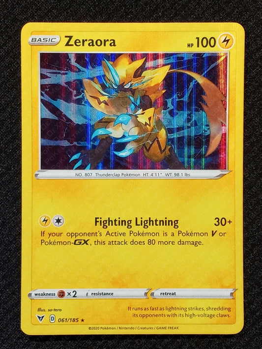 061/185 Zeraora {Regular Holo}