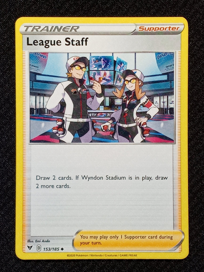 153/185 League Staff