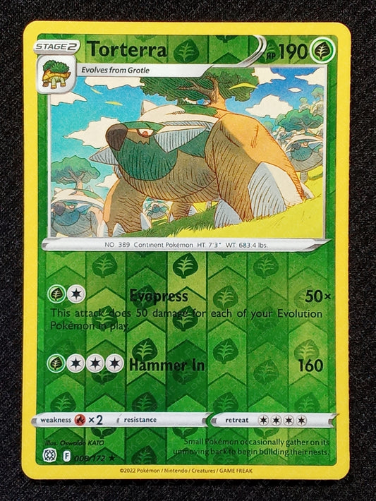 008/172 Torterra {Reverse Holo}