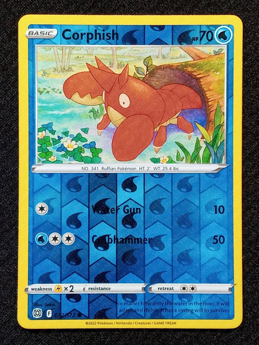 032/172 Corphish {Reverse Holo}
