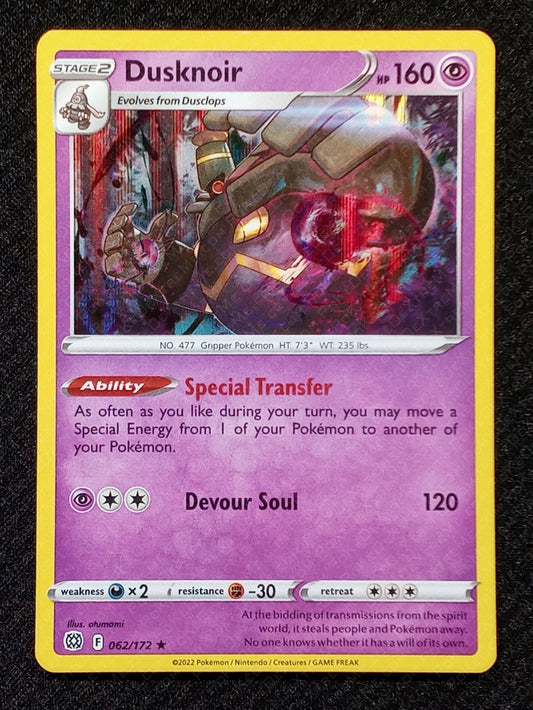062/172 Dusknoir {Regular Holo}