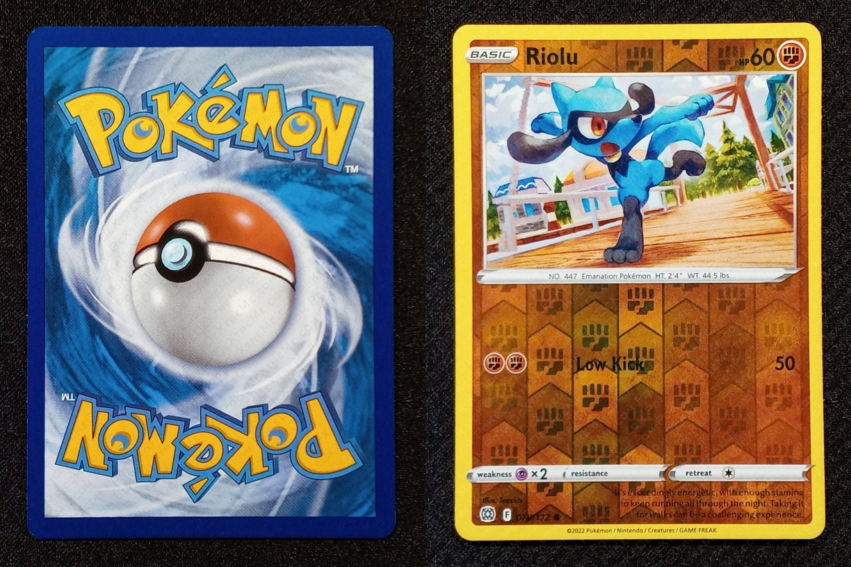 078/172 Riolu {Reverse Holo}