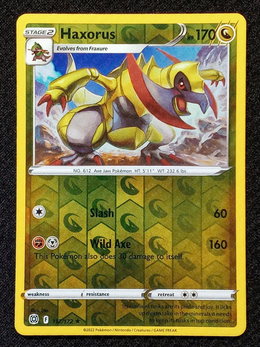 112/172 Haxorus {Reverse Holo}