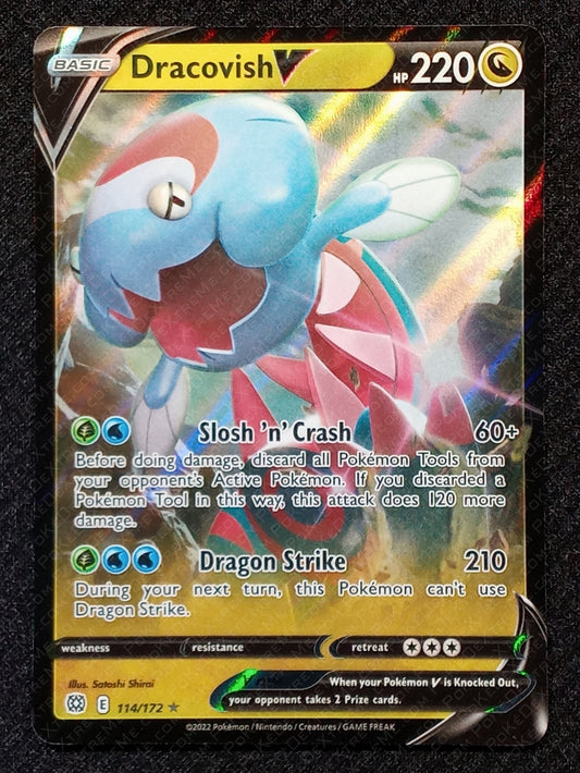 114/172 Dracovish V {Full Art Holo}