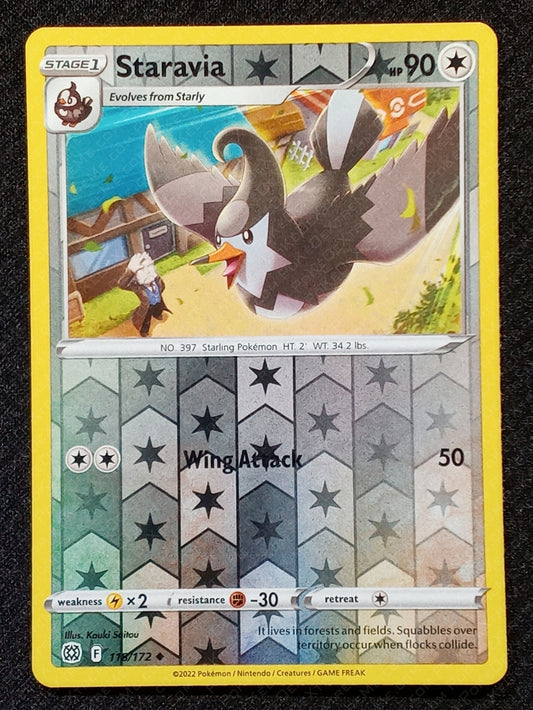 118/172 Staravia {Reverse Holo}