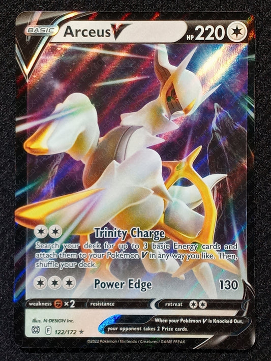 122/172 Arceus V {Full Art Holo}