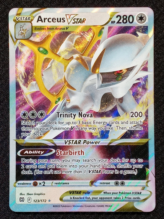 123/172 Arceus Vstar {Full Art Holo}