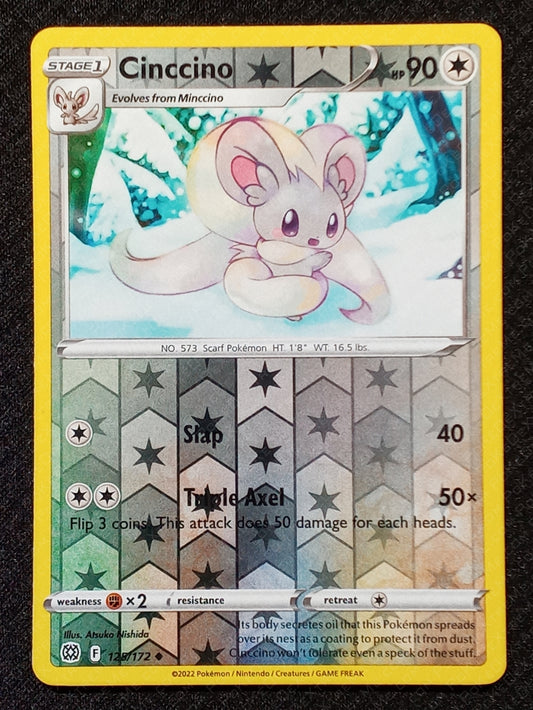 125/172 Cinccino {Reverse Holo}