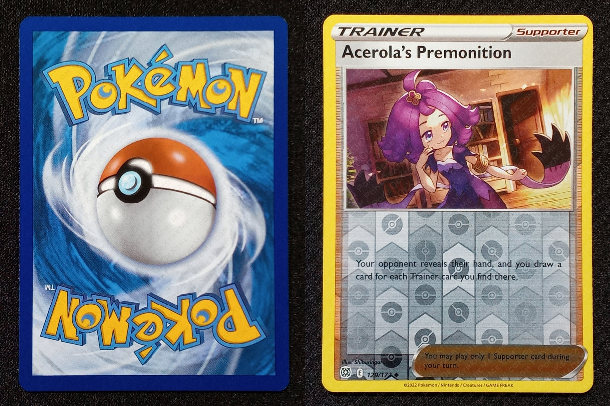 129/172 Acerola's Premonition {Reverse Holo}