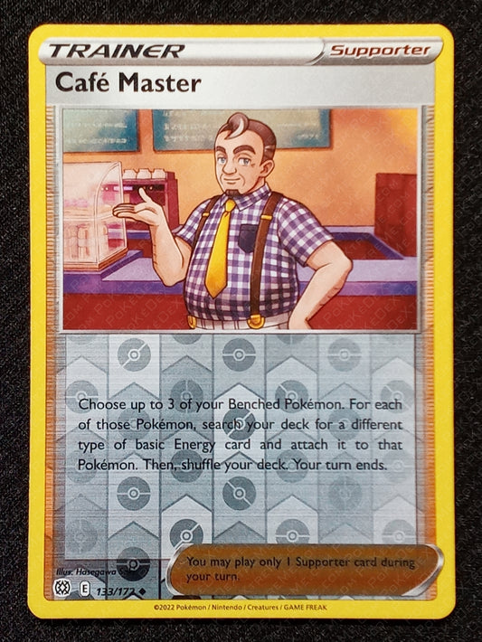 133/172 Café Master {Reverse Holo}