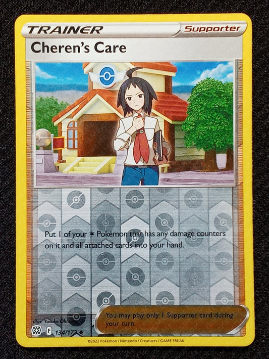 134/172 Cheren's Care {Reverse Holo}