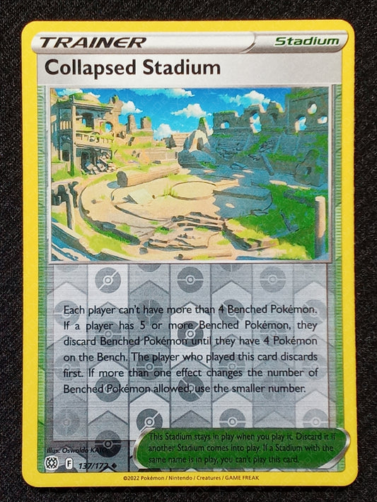 137/172 Collapsed Stadium {Reverse Holo}