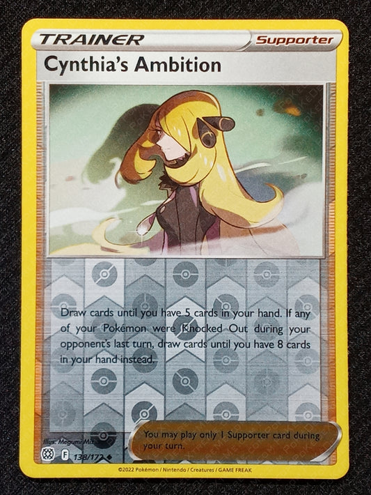 138/172 Cynthia's Ambition {Reverse Holo}