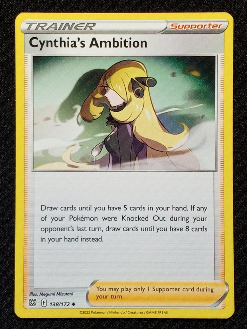 138/172 Cynthia's Ambition