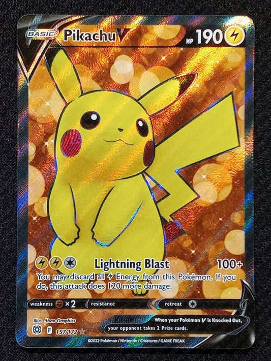 157/172 Pikachu V {Full Art Holo}