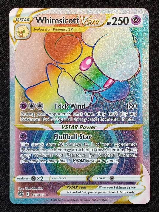 175/172 Whimsicott Vstar {Full Art Holo}