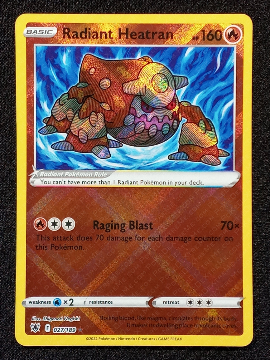 027/189 Radiant Heatran {Window Radiant Holo}