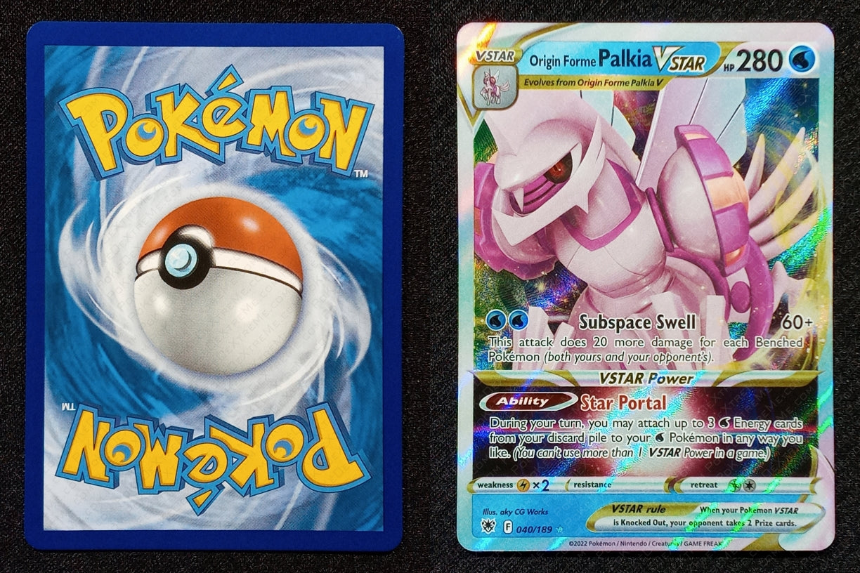040/189 Origin Forme Palkia Vstar {Full Art Holo}
