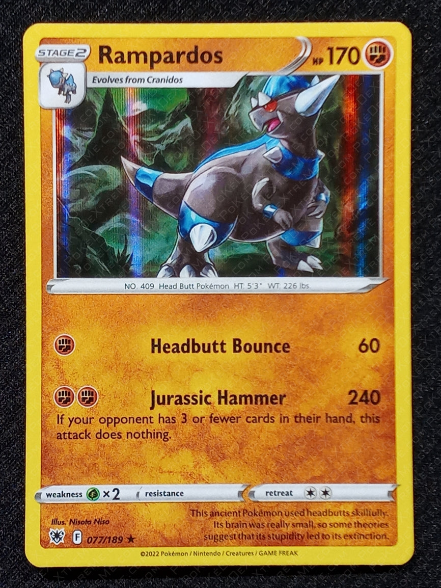 077/189 Rampardos {Window Holo}