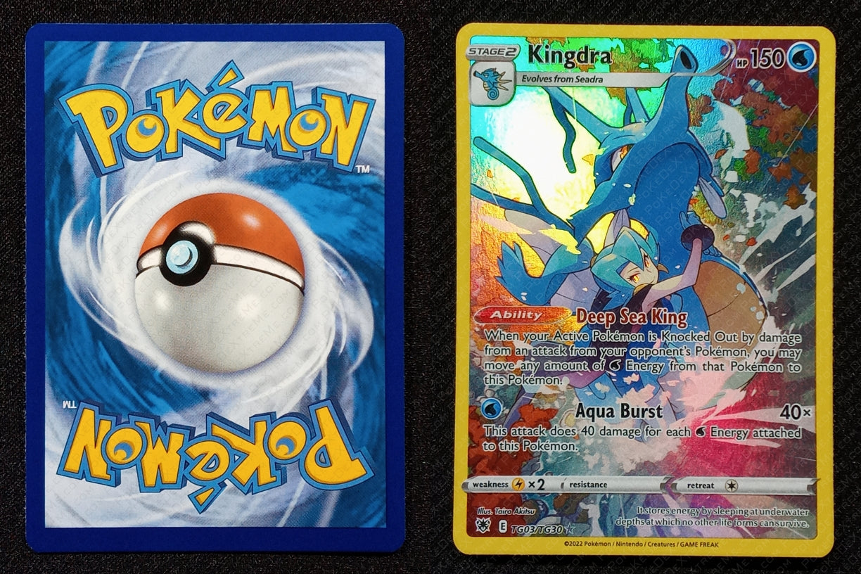 TG03/TG30 Kingdra {Trainer Gallery Holo}