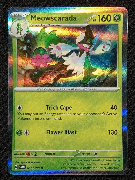 015/198 Meowscarada {Regular Holo}