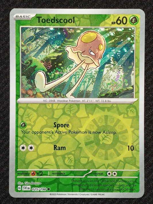 025/198 Toedscool {Reverse Holo}