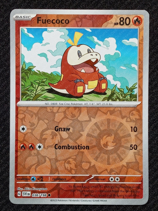 036/198 Fuecoco {Reverse Holo}