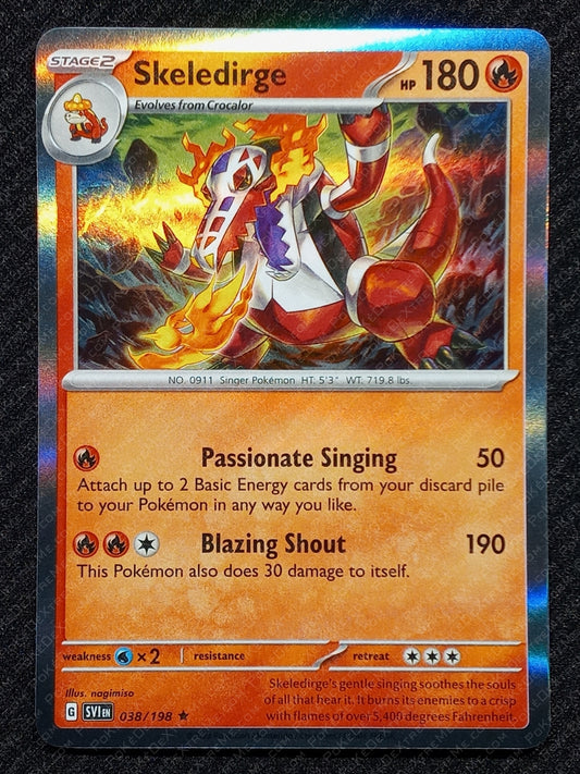 038/198 Skeledirge {Regular Holo}