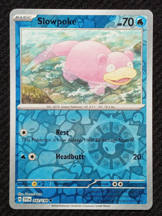 042/198 Slowpoke {Reverse Holo}
