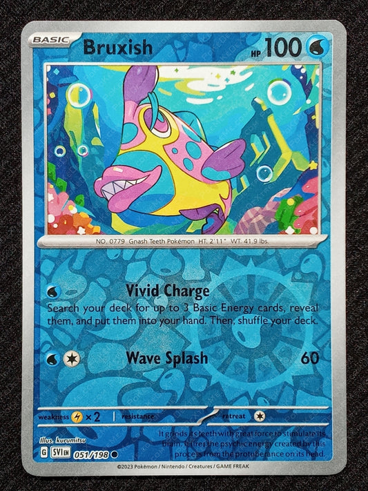 051/198 Bruxish {Reverse Holo}