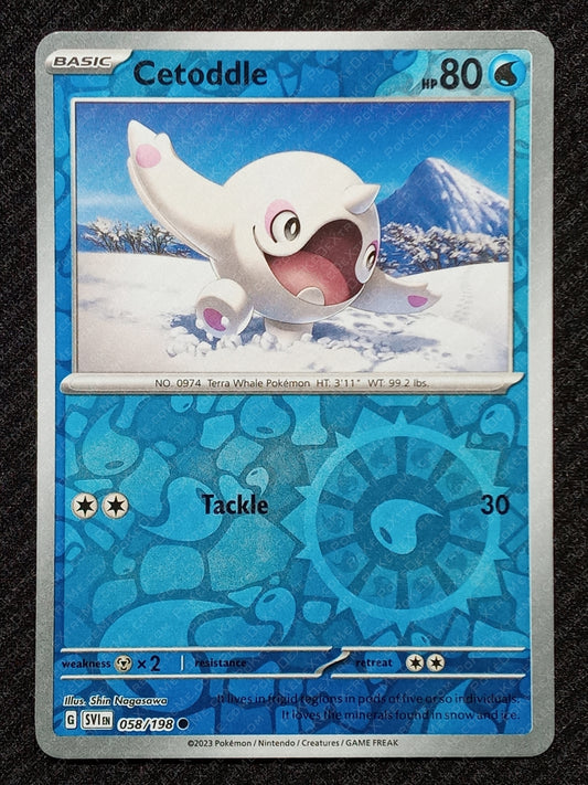 058/198 Cetoddle {Reverse Holo}