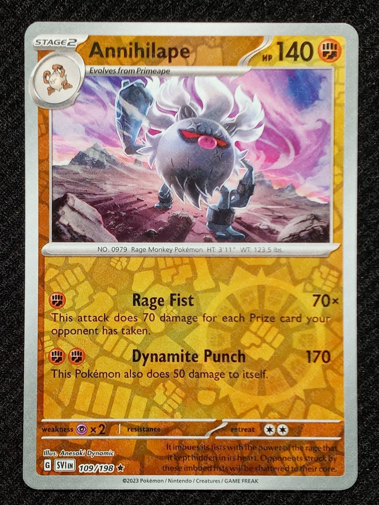 109/198 Annihilape {Reverse Holo}