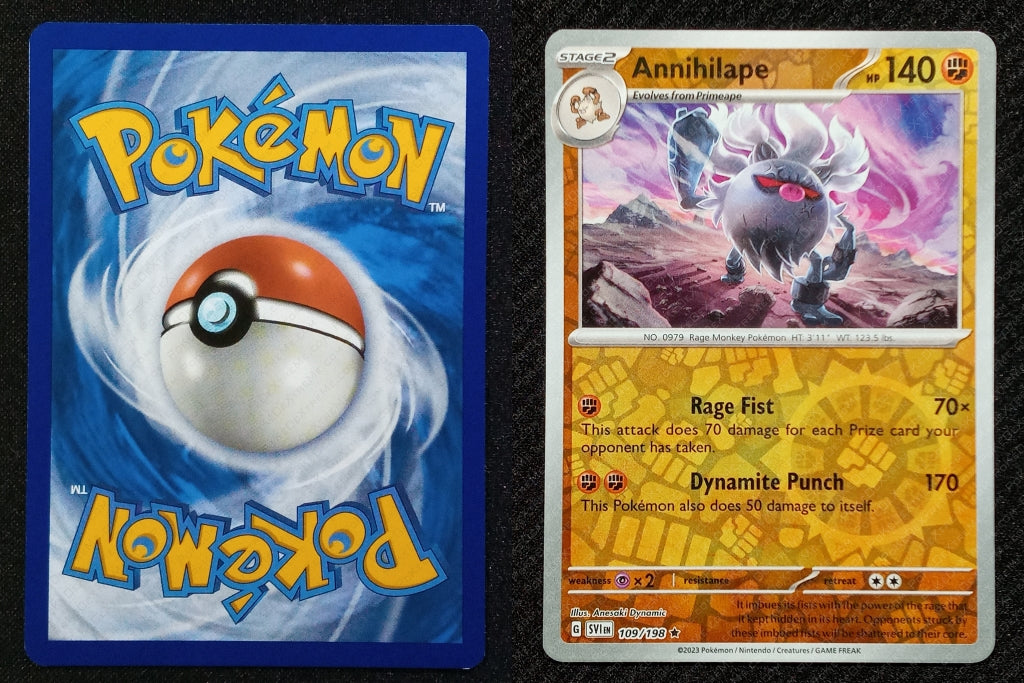 109/198 Annihilape {Reverse Holo}