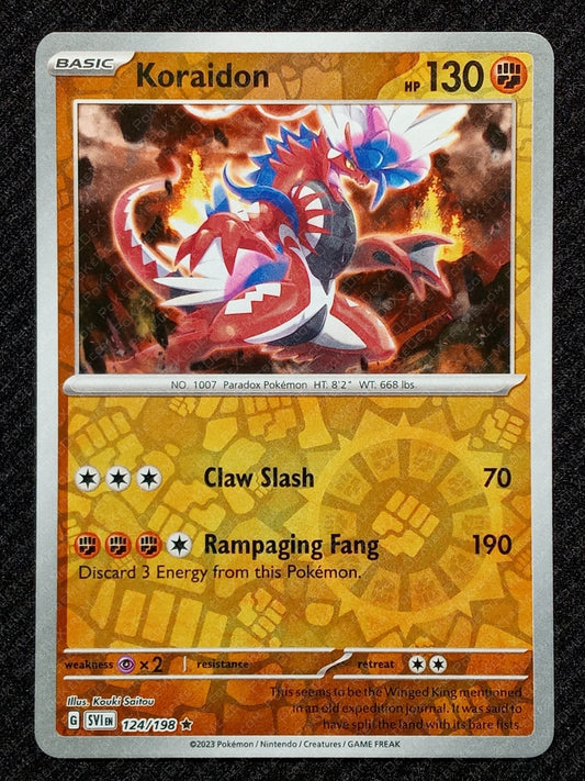 124/198 Koraidon {Reverse Holo}