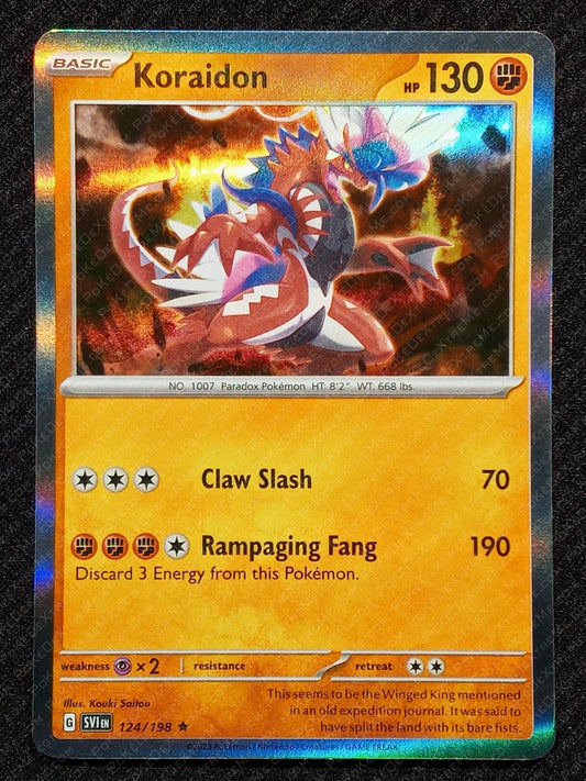 124/198 Koraidon {Regular Holo}