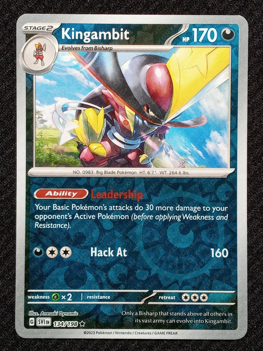134/198 Kingambit {Reverse Holo}