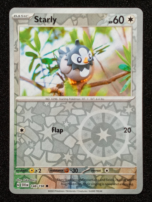 148/198 Starly {Reverse Holo}