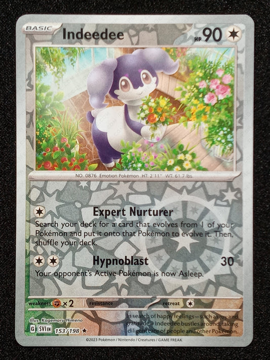 153/198 Indeedee {Reverse Holo}