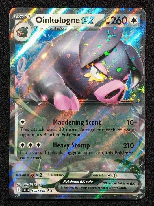 158/198 Oinkologne EX {Full Art Holo}